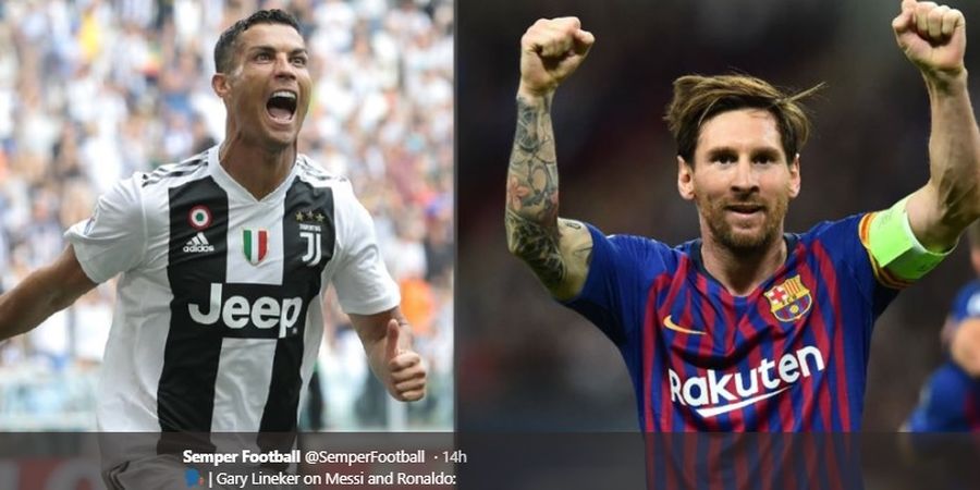 Ditantang Cristiano Ronaldo Untuk Keluar Zona Nyaman, Ini Respons Messi