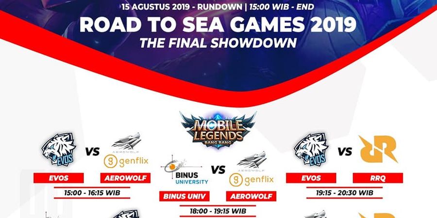 Ini 12 Pro Player Timnas Mobile Legends Indonesia untuk Sea Games 2019