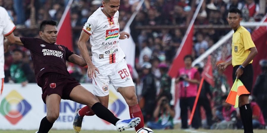 Gol Dianulir, PSM Makassar Ditahan Imbang Persija di Babak Pertama