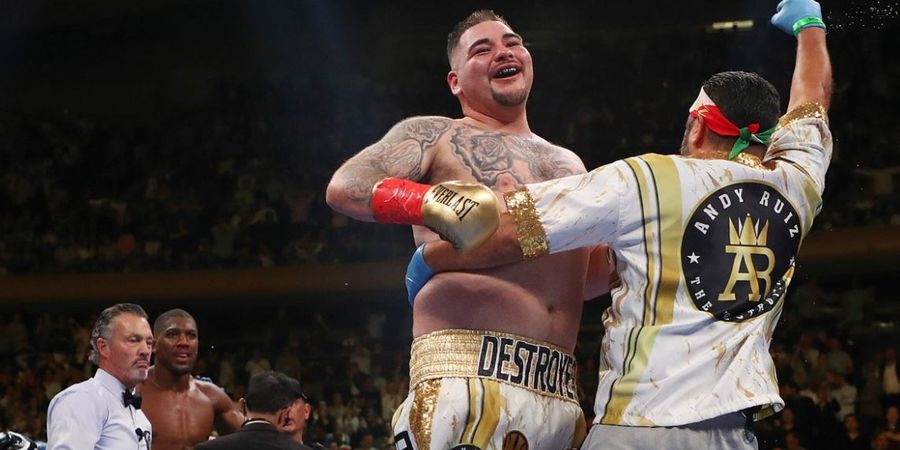 Andy Ruiz Jr Sesumbar Bisa Kalahkan Anthony Joshua di Arab Saudi