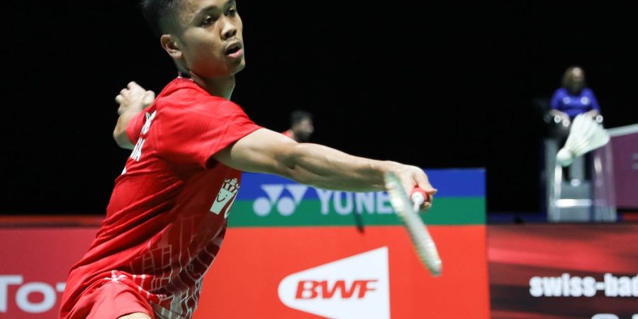 Hasil China Open 2019 - Anthony Ginting Lewati Adangan Pertama