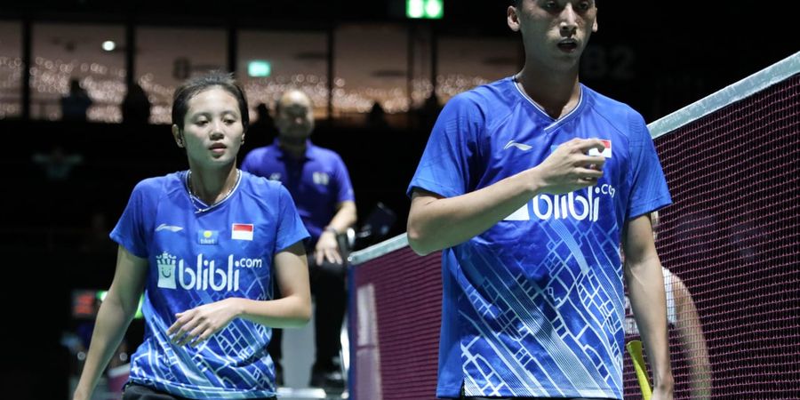 Hasil Chinese Taipei Open 2019 - Menangi Derbi Merah Putih, Ricky/Pia Melaju