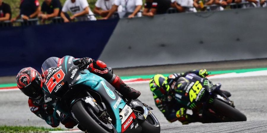 Hasil FP1 MotoGP Inggris 2019 - Quartararo Tercepat, Rossi Ketujuh