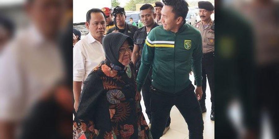 Tri Rismaharini Sambangi Stadion GBT, Persebaya Justru Terancam Sanksi