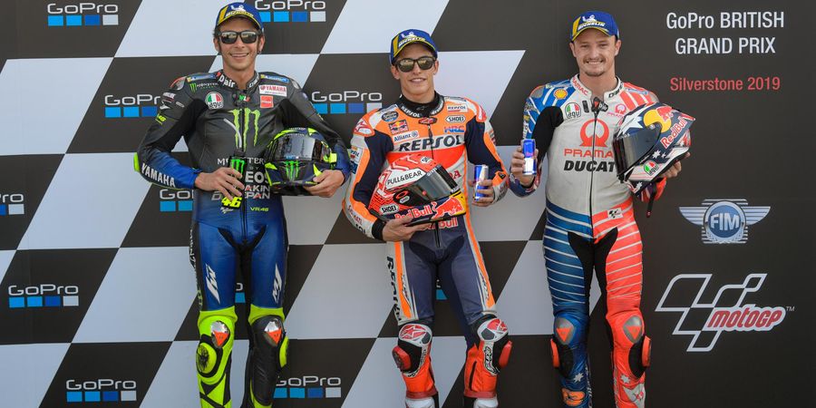 Link Live Streaming Balapan MotoGP Inggris 2019 - Menanti Duel Marquez dan Rossi