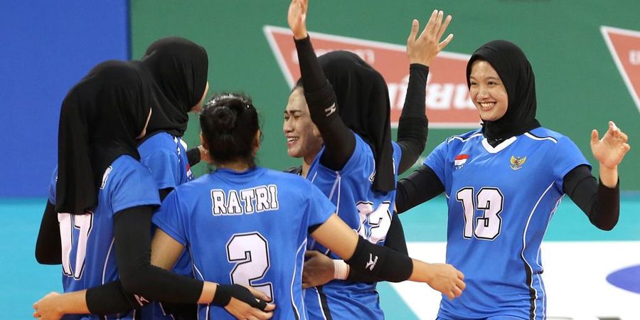 Kalah dari Iran, Timnas Voli Putri Indonesia Tempati Peringkat Ke-8