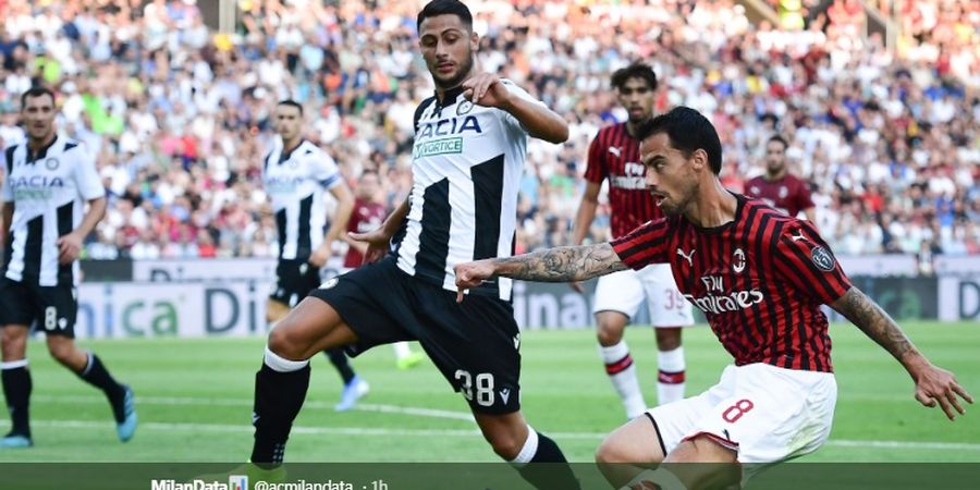 Hasil Liga Italia - Tanpa Tembakan Tepat Sasaran, Milan Takluk 0-1