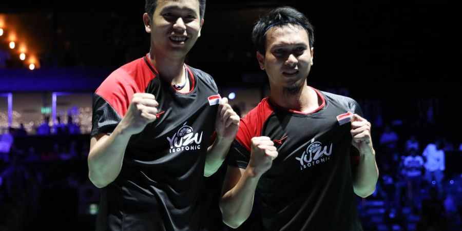 China Open 2019 - Ahsan Mengaku Sengaja Tidak Banyak Bergerak Saat Hadapi Wakil China