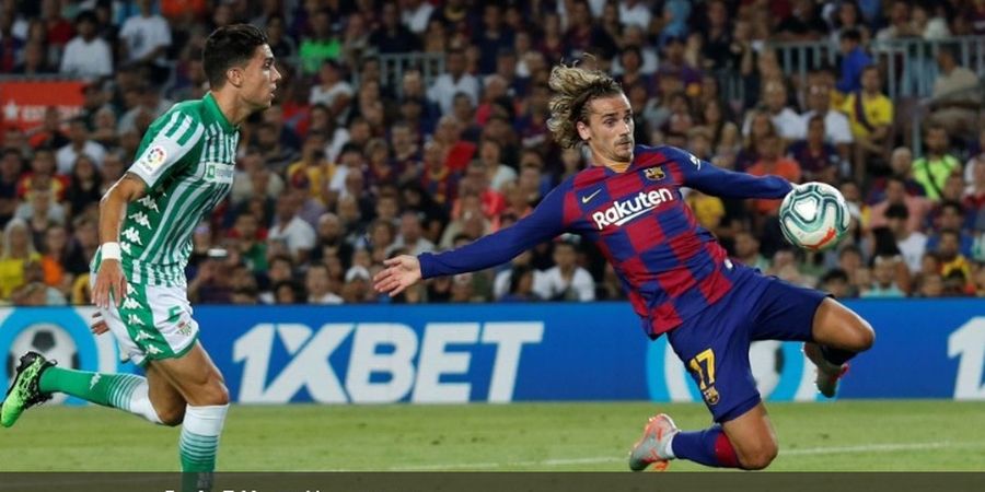 Barcelona Vs Betis - Griezmann Cetak Gol, Barca Imbang di Babak I