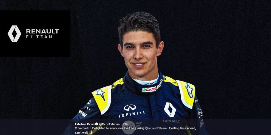 F1 - Esteban Ocon Mundur Tiga Grid karena Halangi George Russell