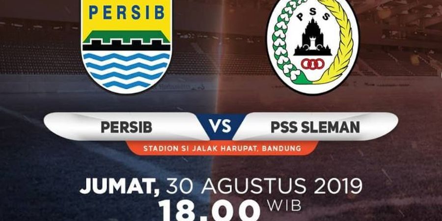 Link Live Streaming Persib Bandung Vs PSS Sleman, Laga Pekan ke-17 Liga 1 2019