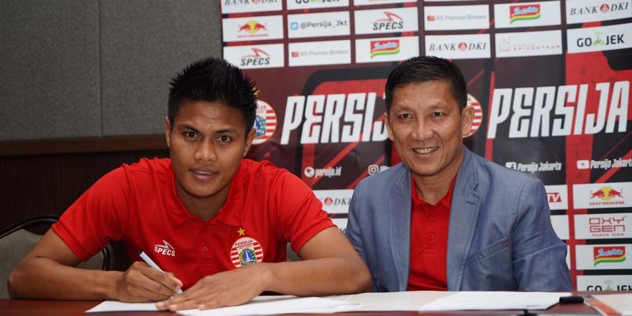 Resmi Gabung Persija, Fachruddin Aryanto Ingin Cepat Beradaptasi