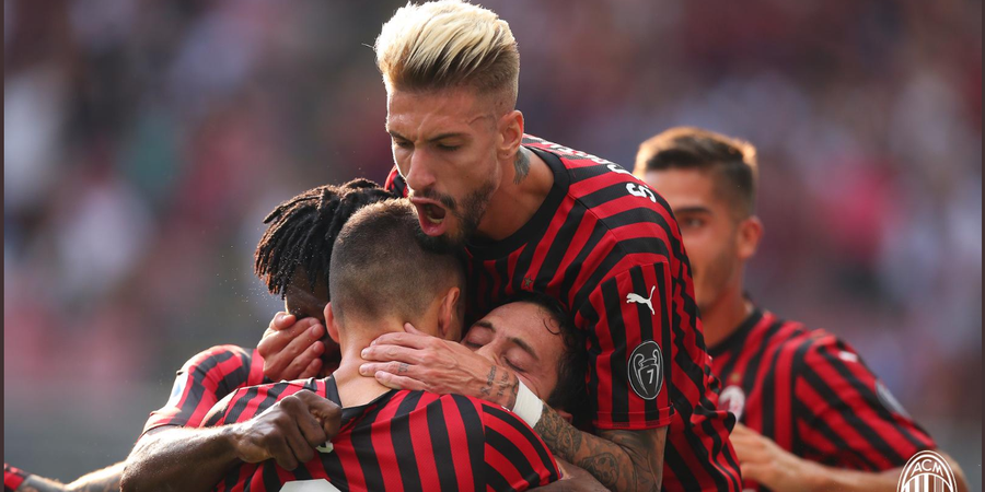 Satu-satunya di Bawah 25 Tahun, AC Milan Tim Termuda di Liga Italia