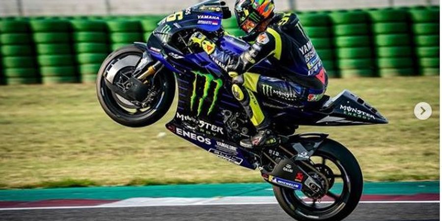 Valentino Rossi Sanjung Tim Yamaha Usai Puas dengan Hasil di Misano