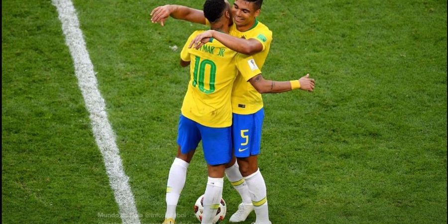 Piala Dunia - Casemiro Desak Timnas Brasil Tetap Rendah Hati Meski Dicap Favorit Juara