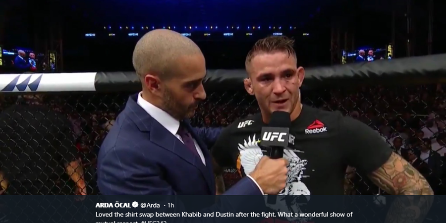 UFC 242 - Penuh Haru, Poirier Berterima Kasih atas Bantuan Khabib Nurmagomedov