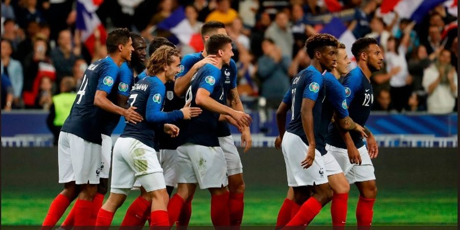 Hasil Kualifikasi Euro 2020 - Griezmann Gagal Penalti, Prancis Menang