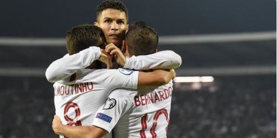 Daftar Top Scorer Kualifikasi Euro 2020 - Ronaldo di Bawah Striker Liga China