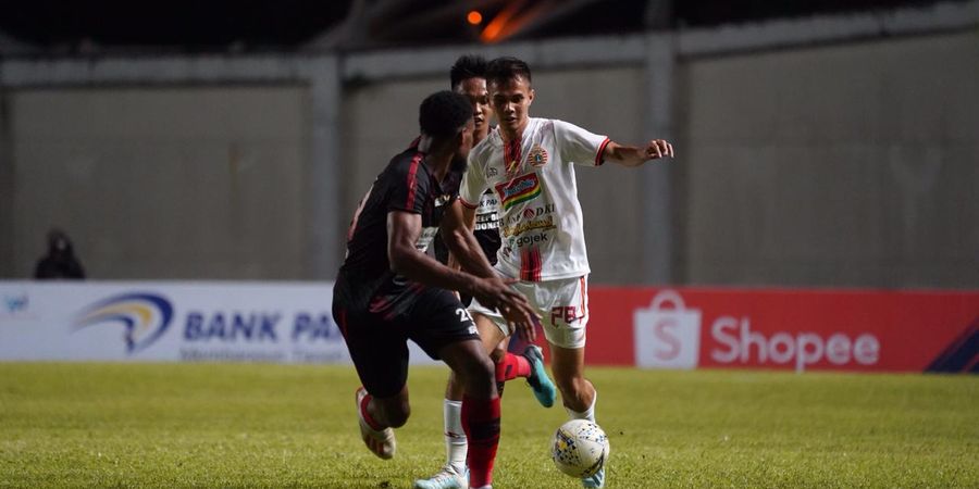 Babak Pertama, Persipura dan Persija Kompak Gagal Cetak Gol   