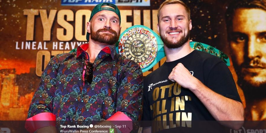 Alasan Tyson Fury Tak Akan Bernasib Seperti Mike Tyson Saat Hadapi Otto Wallin