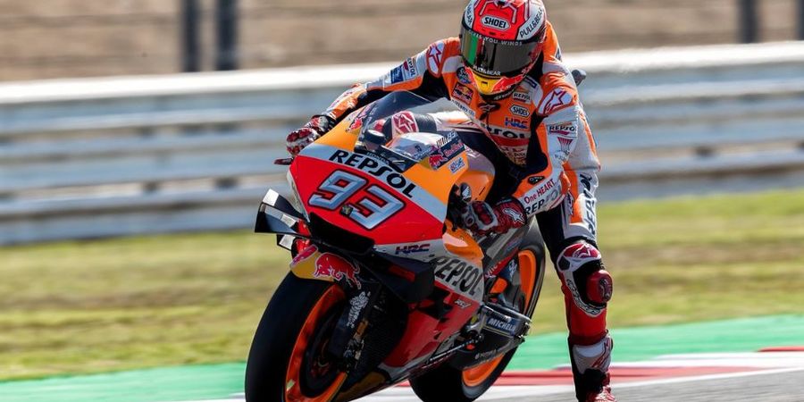 MotoGP Aragon 2019 - Marc Marquez Tak Akan Mengendurkan Perjuangannya