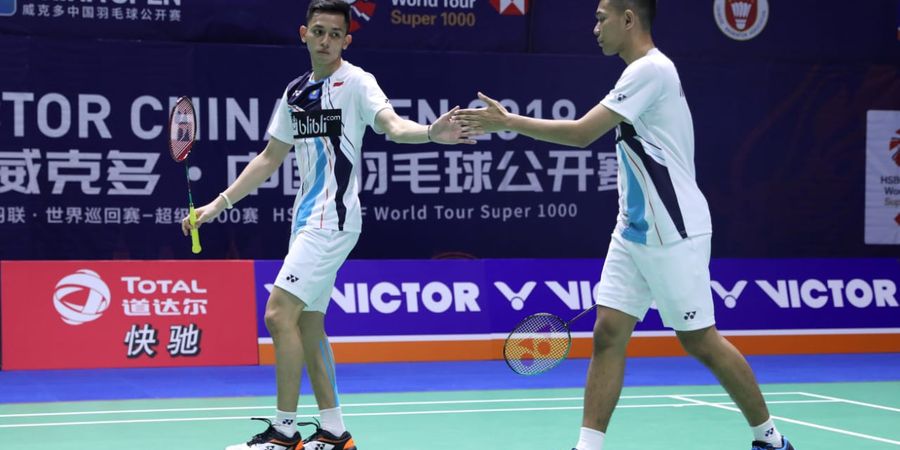 China Open 2019 - Lolos ke Babak kedua, Fajar/Rian Akui Masih Adaptasi dengan Lapangan