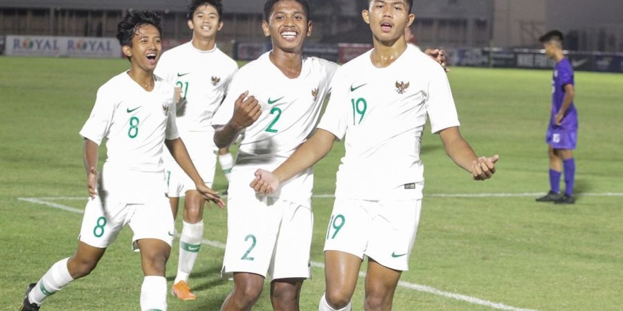 Athallah Araihan Bikin Quatrick, Timnas U-16 Indonesia Pesta 6 Gol pada Babak Pertama