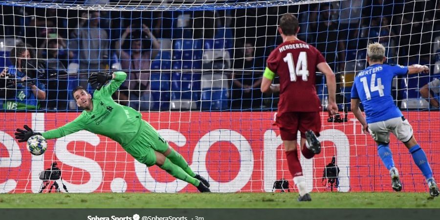 Hasil Liga Champions - Gol Penalti dan Sepakan Pemain Gratisan Buat Liverpool Kembali Luka di San Paolo