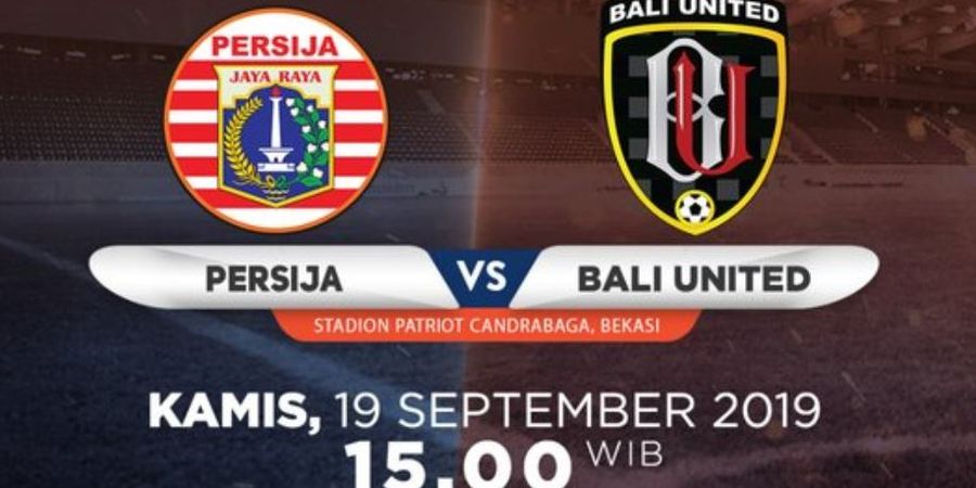 Link Live Streaming Persija Jakarta Vs Bali United, Ajang Reuni Stefano Cugurra