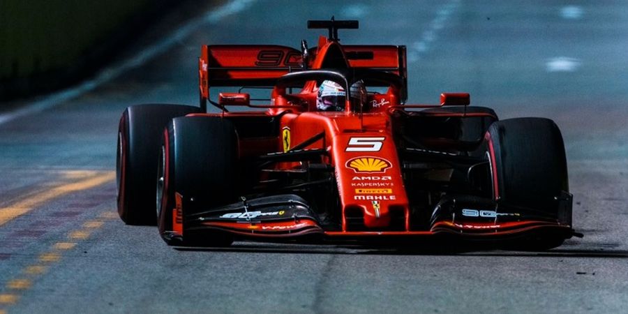 Sebastian Vettel Dedikasikan Kemenangannya di Singapura untuk Fans