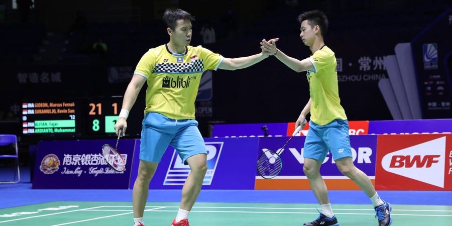 China Open 2019 - Marcus/Kevin Tak Mau Lengah pada Partai Final