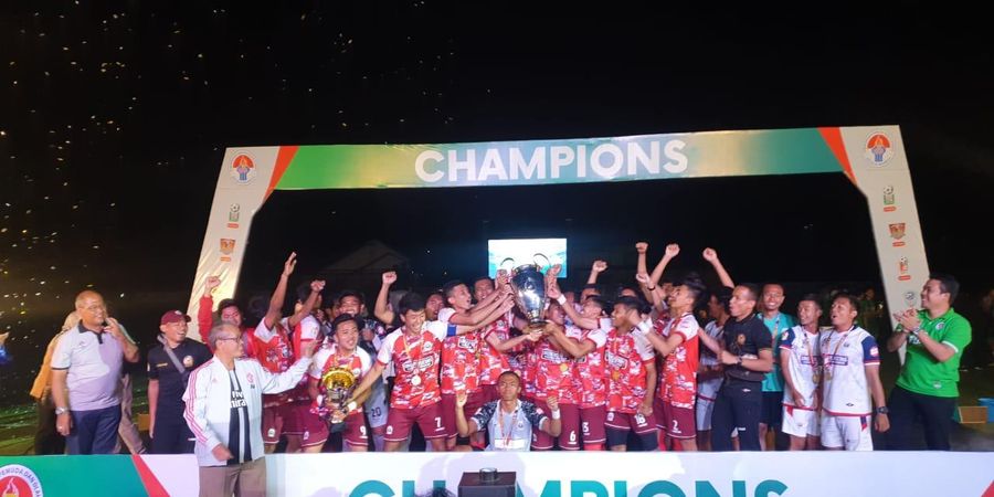 Kalahkan Wakil Riau, UPI Bandung Juarai Piala Menpora 2019