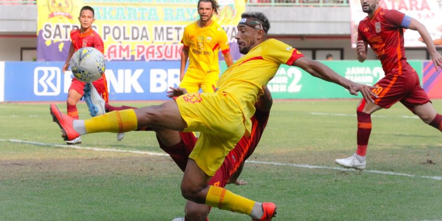 Bhayangkara FC dan Borneo FC Masih Sama Kuat di Babak Pertama