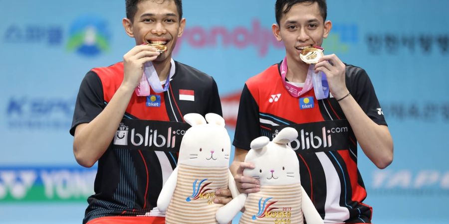 Kemenangan Fajar/Rian di Korea Jaga Dominasi Ganda Putra Indonesia