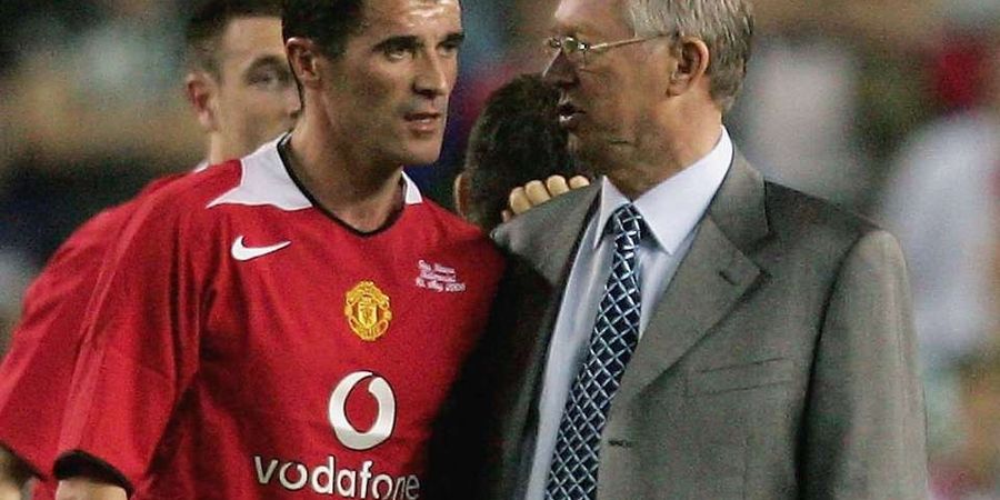 Hubungan Roy Keane dan Alex Ferguson Ternyata Hanya Sebatas Profesionalisme