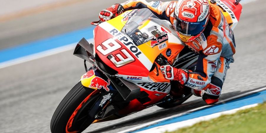 MotoGP Thailand 2019 - Gagal Raih Pole Position, Marquez Sebut Tikungan 5 Bergelombang