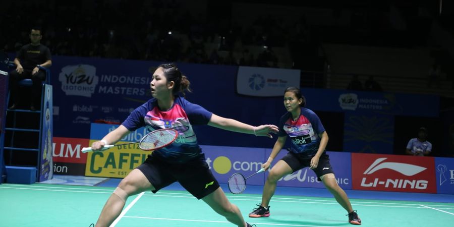 Hasil Final Indonesia Masters 2019 - Kalahkan Della/Rizki, Fadia/Ribka Raih Gelar Juara