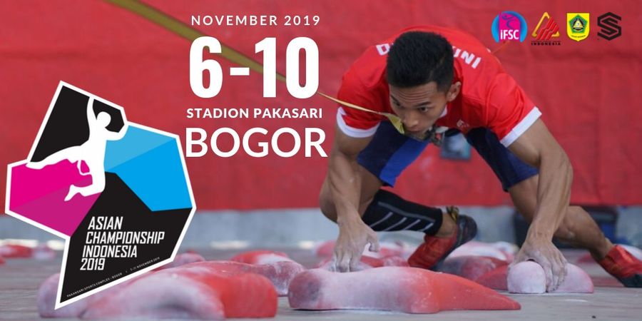 Indonesia Jadi Tuan Rumah Kejuaraan Panjat Tebing Asia 2019 di Bogor