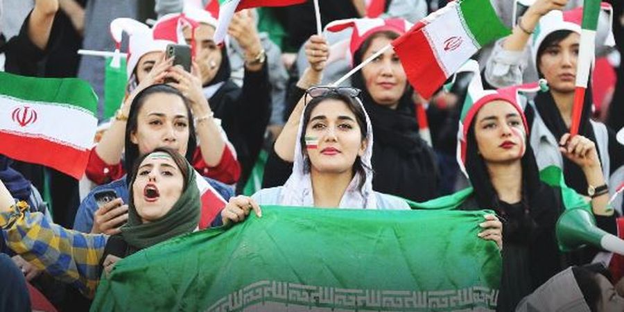 Pertama Kali dalam 40 Tahun Ditonton Perempuan, Timnas Iran Cetak 14 Gol