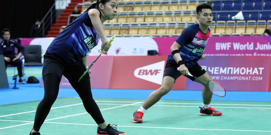 Hasil Final Kejuaraan Dunia Junior 2019 - Dikalahkan Wakil China, Leo/Indah Jadi Runner-up