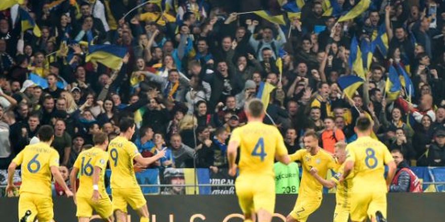 VIDEO - 2 Gol Ukraina Buat Cristiano Ronaldo dkk Terdiam