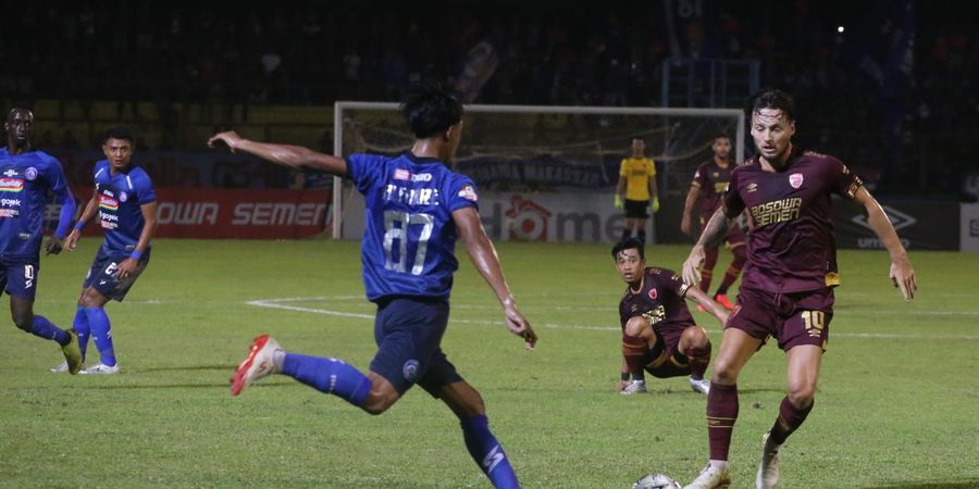 Hasil Liga 1, Diwarnai 8 Gol, PSM Pesta Kemenangan 6-2 atas Arema FC