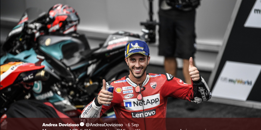 Andrea Dovizioso Bertekad Amankan Posisi Runner Up di Akhir Musim