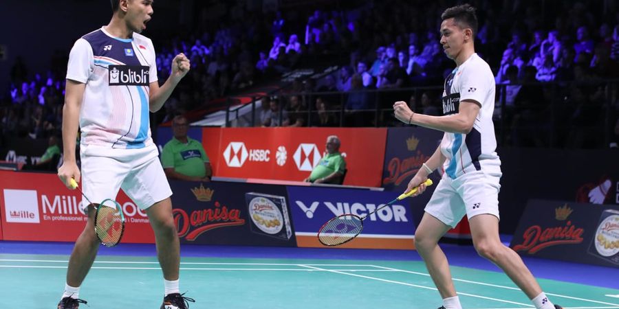 Hasil Fuzhou China Open 2019 - Fajar/Rian Disisihkan Wakil Malaysia