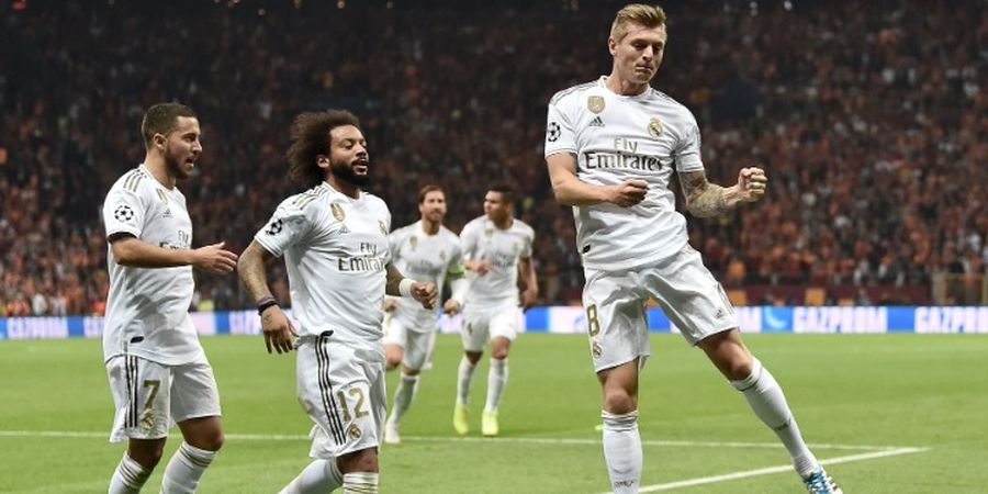 Galatasaray Vs Real Madrid - Toni Kroos Bawa Los Blancos Unggul di Babak I