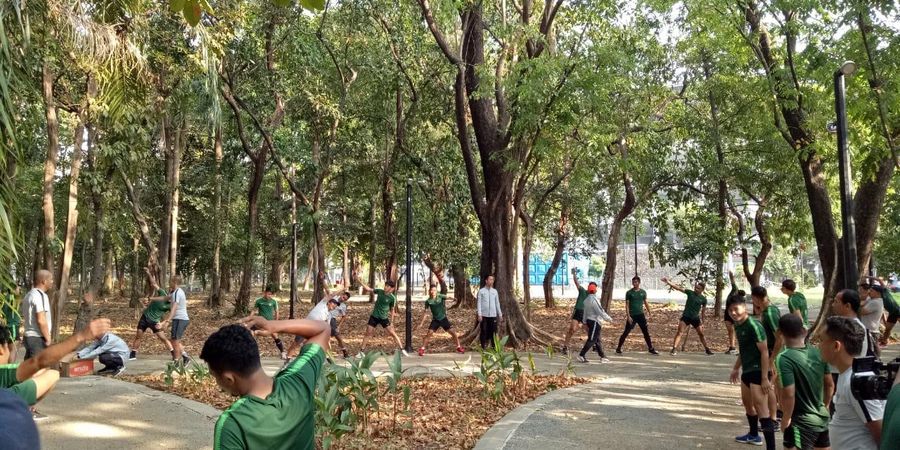 Hadapi Thailand dan Vietnam, Timnas U-23 Indonesia Fokus Latihan Fisik