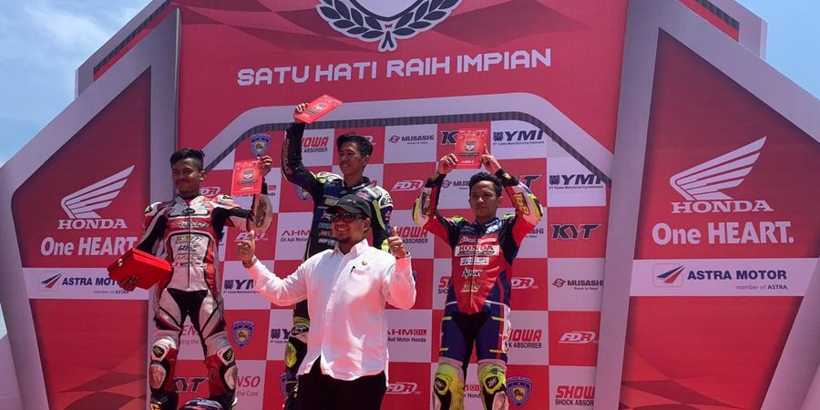 Antusiasme Tinggi, 173 Pembalap Ikuti Honda Dream Cup Makassar 2019