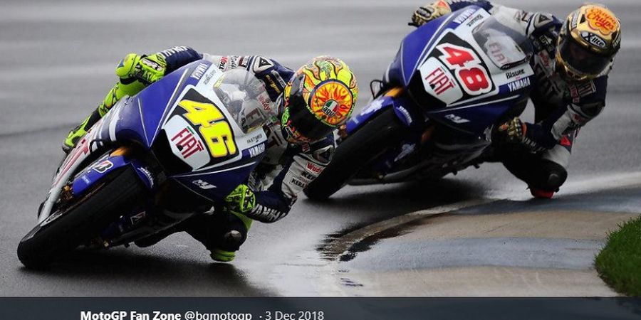 Valentino Rossi Bersiap Bujuk Jorge Lorenzo Jadi Test Rider Yamaha