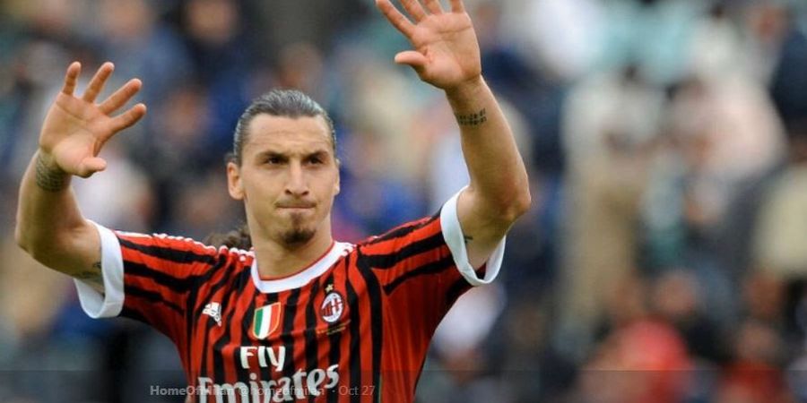 Media Italia Klaim Zlatan Ibrahimovic ke AC Milan pada 30 Desember