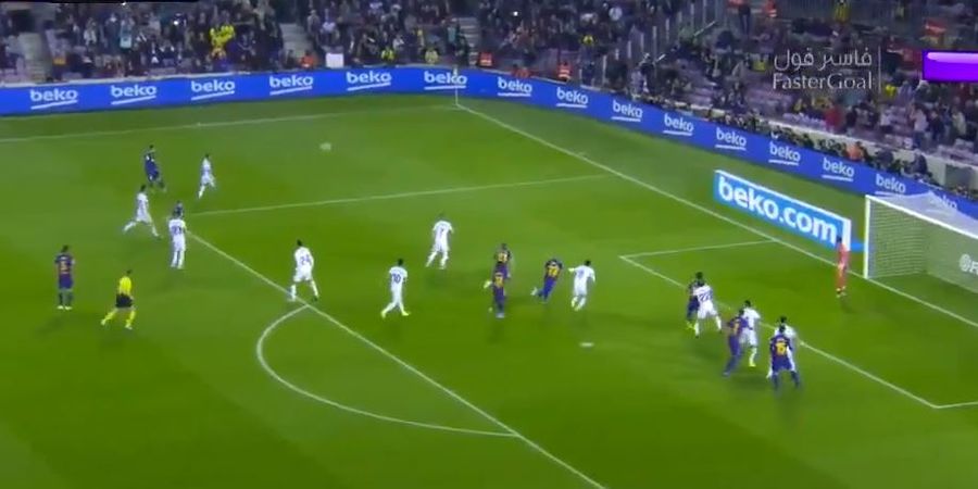 VIDEO - Umpan Pisang Lionel Messi Hadirkan Kekacauan, Barcelona Cetak Gol Menit 2